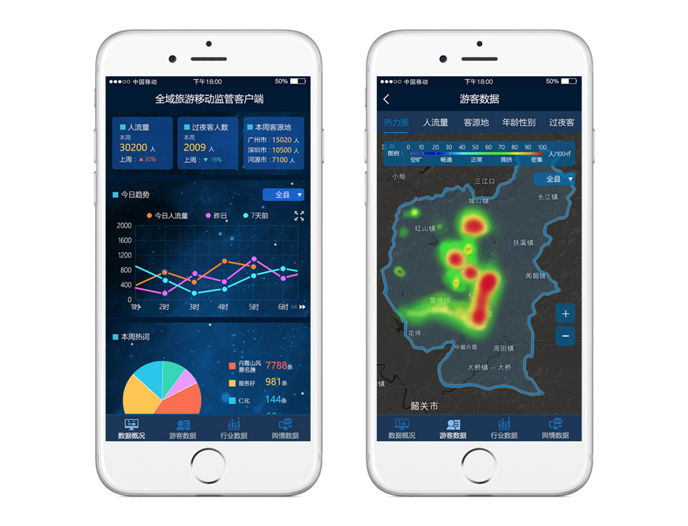 仁化全域旅游移動監管APP